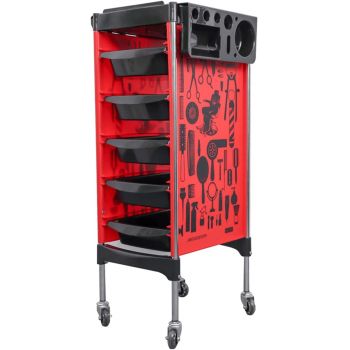 Stylish Tray Storage Cart Beauty Salon Trolley 
